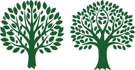 Black tree of life spreading roots and branches