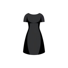 black and white dress