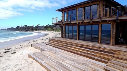 Oceanfront Luxury Beach House: Coastal Dream Home