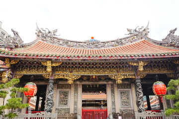 The Oldest Temple in Taipei, Taiwan, Lung Shan or Longshan Temple - 台湾 台北 台北最古の寺の龍山寺