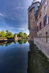 Historic Castle Reflection in Water