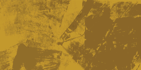 Distressed Abstract Background in Ochre and Brown with Rich Texture
