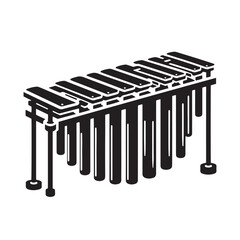 Resonant Rhythms: A Stunning Collection of Marimba Vector Silhouettes Capturing the Elegant Design, Warm Tones, and Vibrant Sound of This Iconic Wooden Percussion Instrument.
