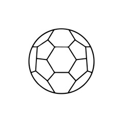 Fototapeta premium Classic Soccer Ball Icon