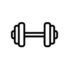 Dumbbell Icon for Fitness Training