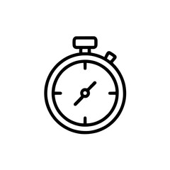 Stopwatch Icon for Sports Timing