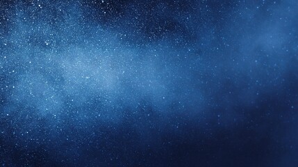 Fototapeta premium Blue Starry Gradient Sky at Midnight with Blurred Transitions