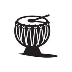 Rhythmic Harmony: A Captivating Collection of Tabla Vector Silhouettes Showcasing the Unique Shape, Vibrant Sound, and Cultural Significance of This Iconic Indian Percussion Instrument.
