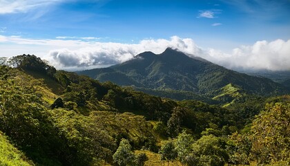 Fototapeta premium costa rica mountains