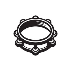 Rhythmic Energy: A Vibrant Collection of Tambourine Vector Silhouettes Highlighting the Distinctive Shape, Bright Sound, and Musical Versatility of This Iconic Percussion Instrument.
