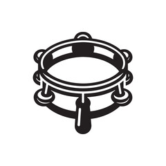 Rhythmic Energy: A Vibrant Collection of Tambourine Vector Silhouettes Highlighting the Distinctive Shape, Bright Sound, and Musical Versatility of This Iconic Percussion Instrument.
