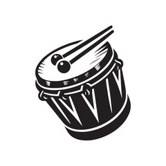 Percussive Pulse: A Bold Collection of Tom-Tom Vector Silhouettes Showcasing the Unique Shape, Deep Sound, and Dynamic Rhythm of This Popular Drum in Modern Music.
