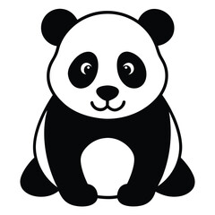 Obraz premium vector of a cute panda 