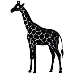 Obraz premium giraffe vector illustration