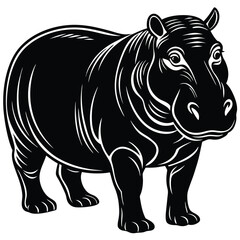 Obraz premium rhino vector illustration