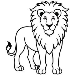 lion vector illustration