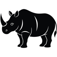 rhino vector illustration