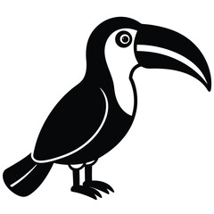 toucan bird vector illustration