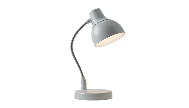 desk lamp isolated on transparent background 