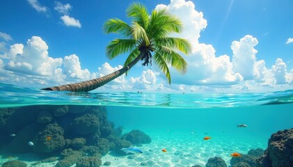 Vibrant green swimwear draped over a smooth, sun-warmed rock near clear turquoise water., sun, high resolution, Swimsuit