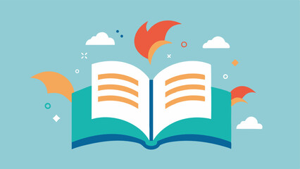 Book with Pages Turning A book with pages being turned one by one with words like failures learning and success portraying how knowledge accumulates through persistence.