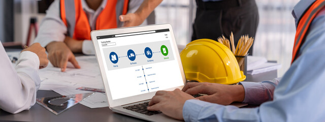Delivery tracking system for e-commerce and brisk online business to timely goods transportation...