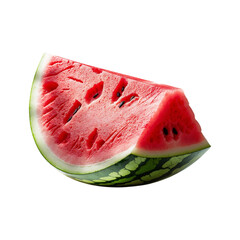 Watermelon Fruit Image With Transparent Background.