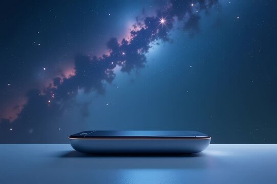 cell phone sitting top table starr filled