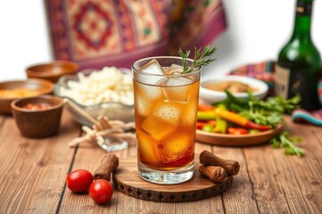 Chilled Lebanese Arak with Traditional Feast