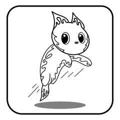 Discover unique, coloring pages featuring original and creative characters! Perfect for relaxation, art therapy, or moments of inspiration. Page size 8.5”x8.5”.