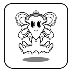 Discover unique, coloring pages featuring original and creative characters! Perfect for relaxation, art therapy, or moments of inspiration. Page size 8.5”x8.5”.