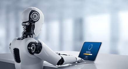 Software update on computer for modish version of device software upgrade