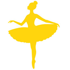 Silhouette of Ballerina
