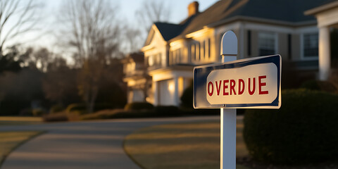 Obraz premium Financial difficulties: An 