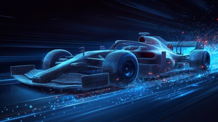Futuristic racing car (1)