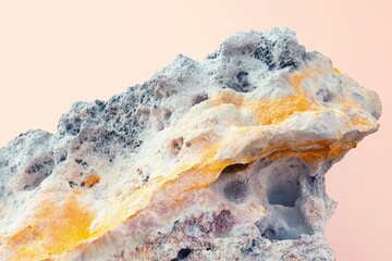 Fototapeta premium Abstract rock formation, colorful and textured.