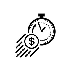 Money icon and vectors