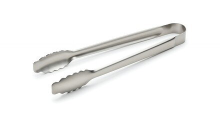 Stainless steel kitchen tongs
