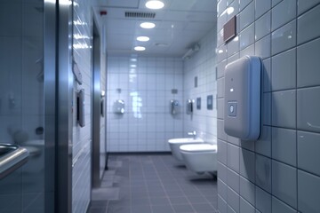 Installation of touchless technology for sanitation and access control