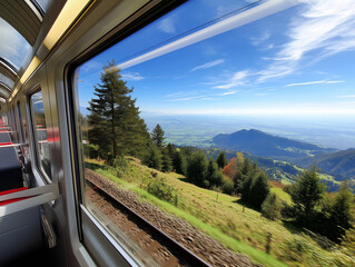 Scenic Mountain Railway Journey