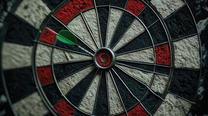 Dartboard close up target achievement game skill