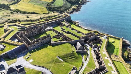 survol de la baie de Kinsale en Irlande près de Cork