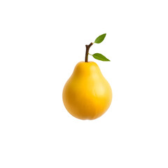 pear on white background