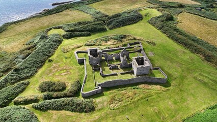 survol de la baie de Kinsale en Irlande près de Cork