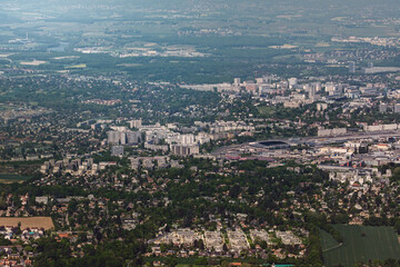 Stade de Genève depuis le Salève