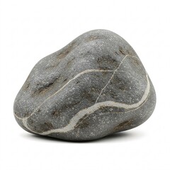 Obraz premium Rock on white background