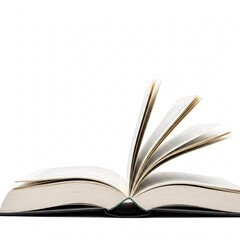 Obraz premium Open book, isolated on white background