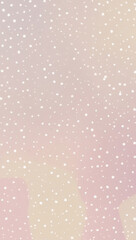 Soft, speckled background with a gradient of light peach and pink, creating a delicate and dreamy atmosphere of understated elegance.