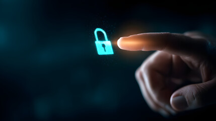Cybersecurity Digital Lock Authorization and Data Protection