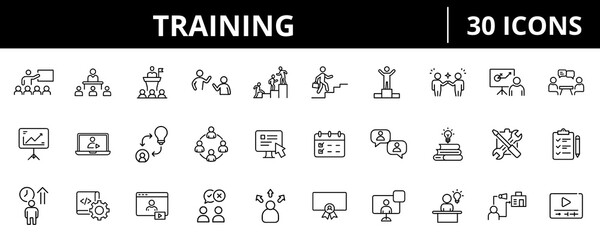 Training Outline Icons